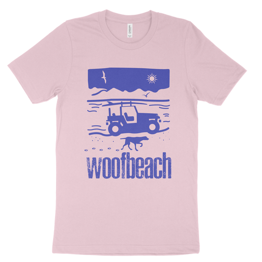 Short Sleeve T-Shirt Jeep on Beach