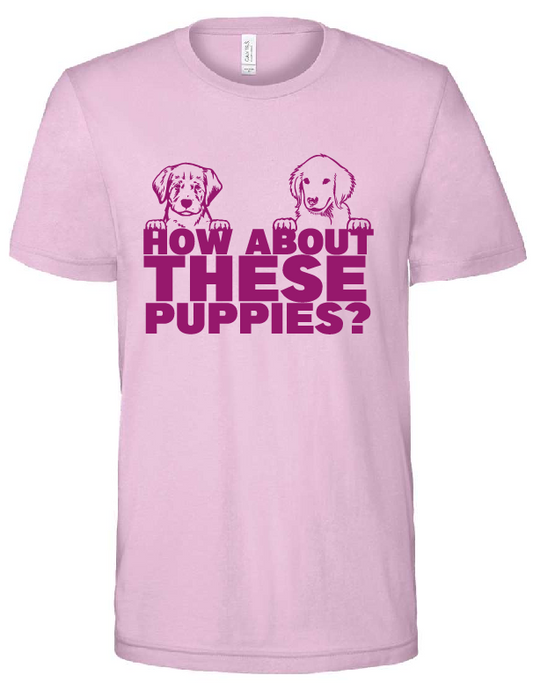Short Sleeve T-shirt How about these puppies?